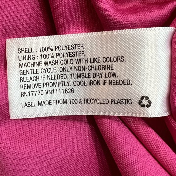 Like new! Isabel Maternity Bright Pink Flutter Sleeve Blouse Top Size Sm… - Picture 10 of 10